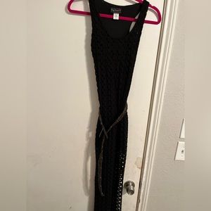 Long mesh summer dress